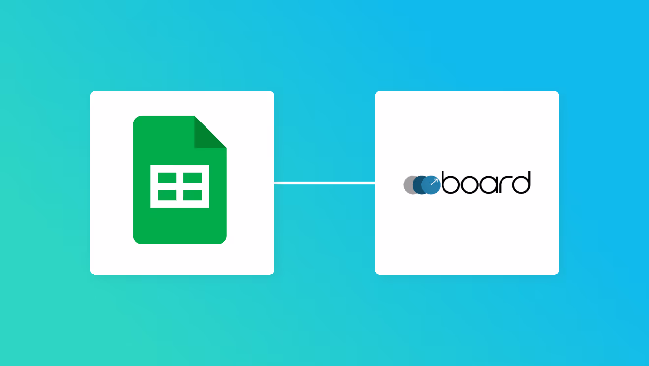 Google スプレッドシートとboardを連携して、Google スプレッドシートで顧客情報が登録されたらboardに自動登録する方法