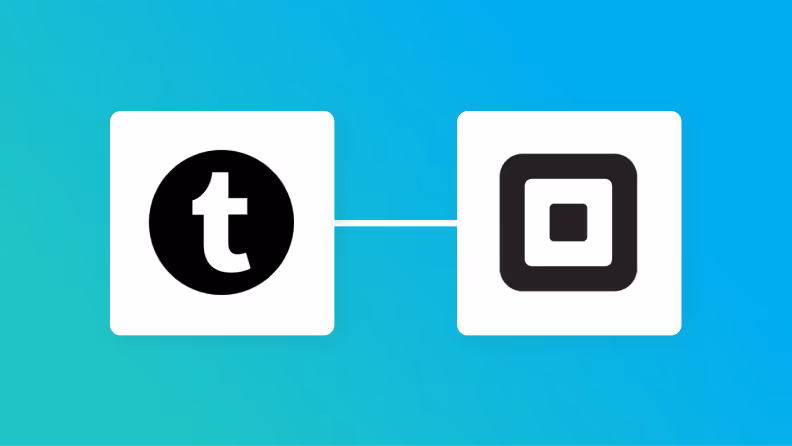 TumblrとSquareの連携イメージ