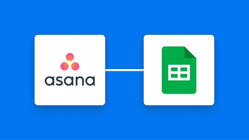 AsanaとGoogle スプレッドシートの連携イメージ