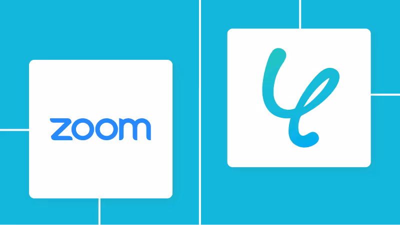 ZoomとYoomの連携イメージ