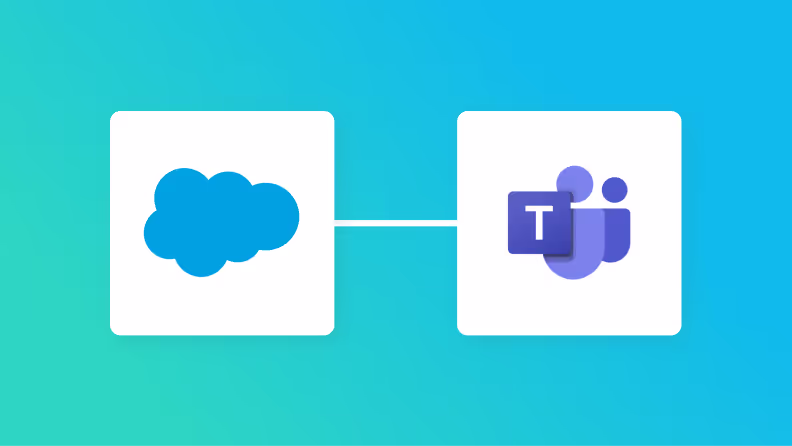 【プログラミング不要】SalesforceのデータをMicrosoft Teamsに自動的に連携する方法
