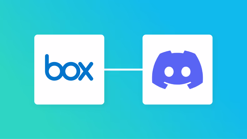 BoxとDiscordの連携イメージ