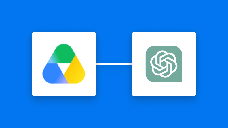 Google DriveとChatGPTの連携イメージ