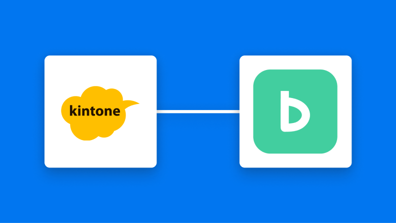 kintoneとBacklogの連携イメージ