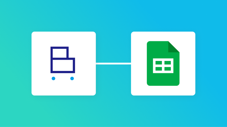 BカートとGoogle スプレッドシートの連携イメージ