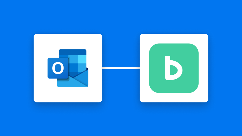 OutlookとBacklogの連携イメージ