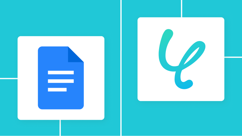 GoogleドキュメントとYoomの連携イメージ