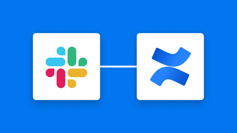 SlackとConfluenceの連携イメージ