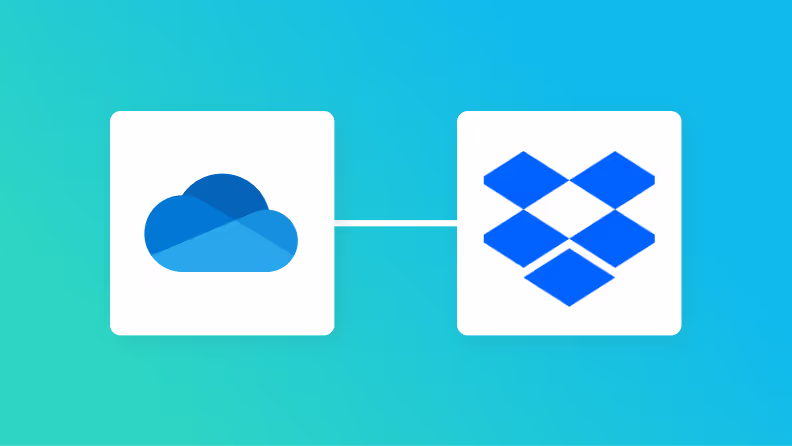 OneDriveとDropboxの連携イメージ
