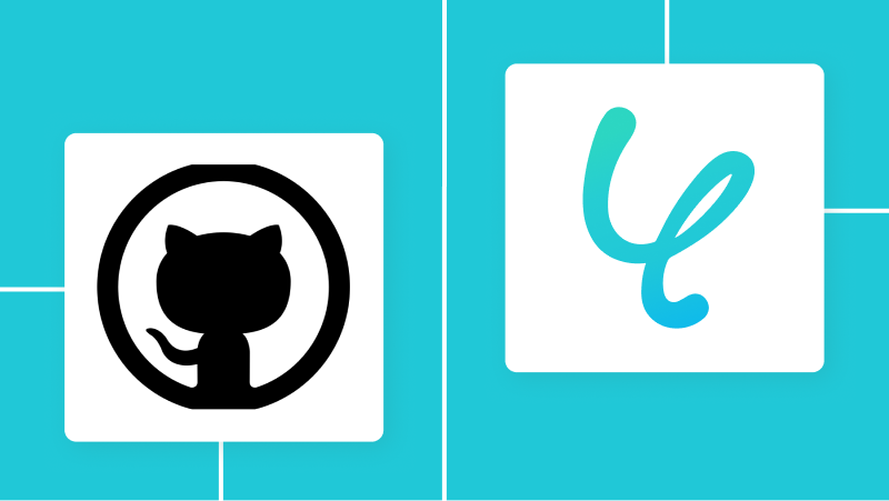 GitHubとYoomの連携イメージ