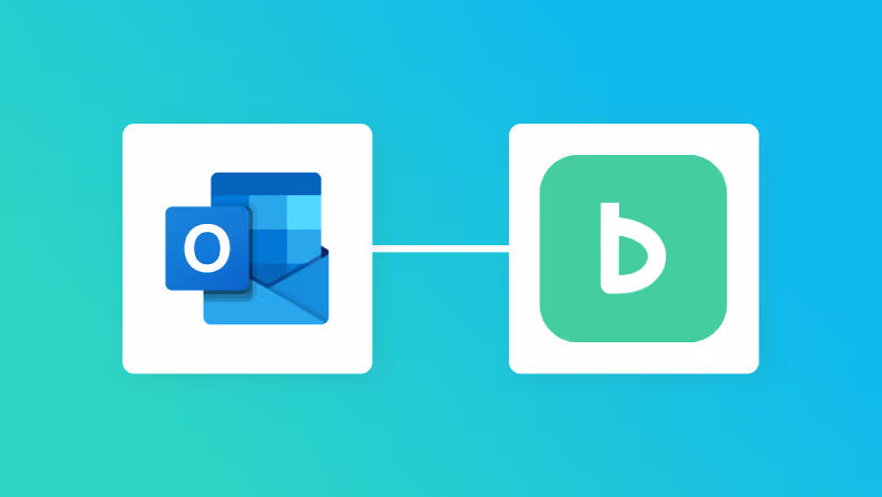 OutlookとBacklogの連携イメージ