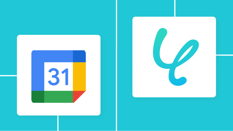 GoogleカレンダーとYoomの連携イメージ