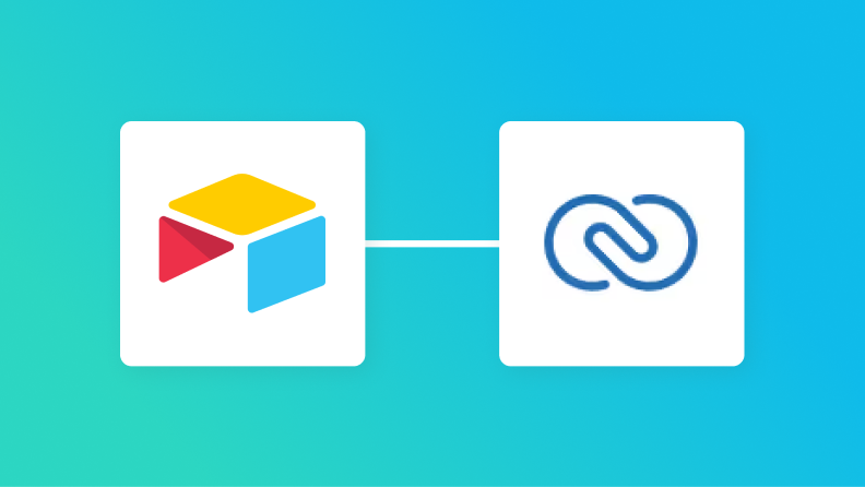 AirtableとZoho CRMの連携イメージ