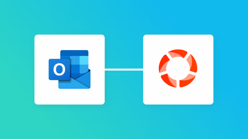 OutlookとMazricaの連携イメージ
