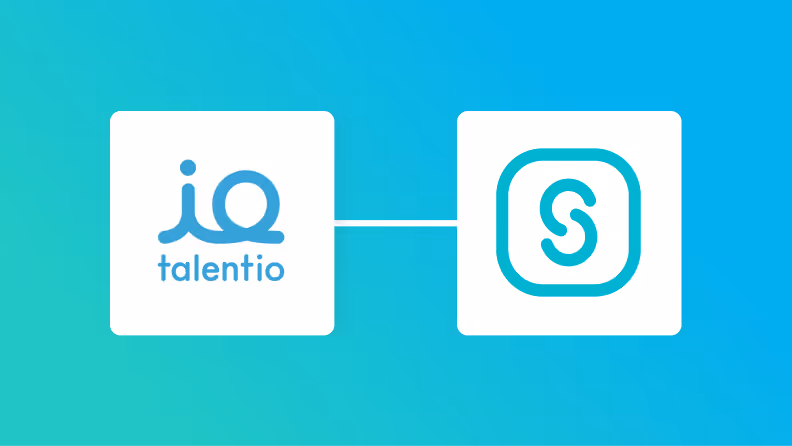 TalentioとSmartHRの連携イメージ