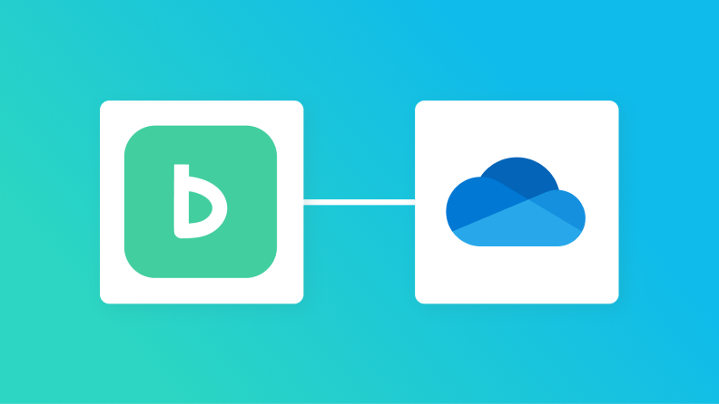 BacklogとOneDriveの連携イメージ