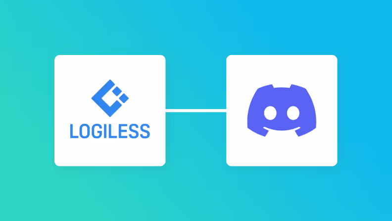 LOGILESSとDiscordの連携イメージ