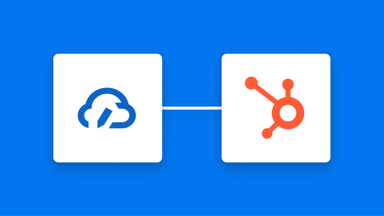 クラウドサインとHubSpotの連携イメージ
