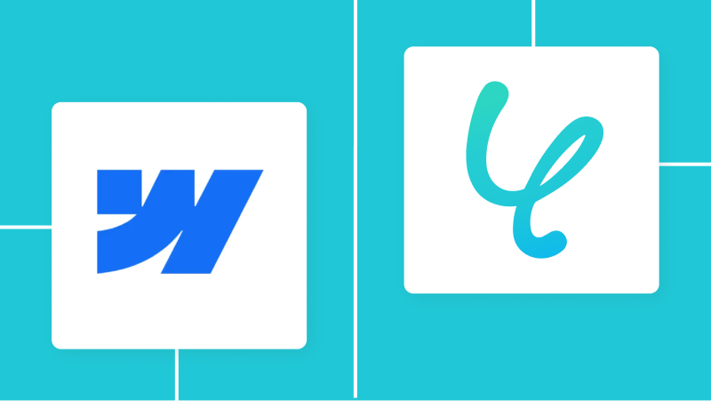 WebflowとYoomの連携イメージ