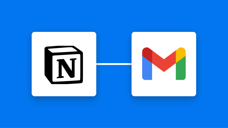NotionとGmailの連携イメージ