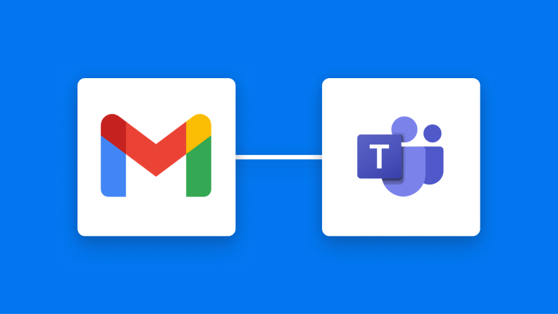 GmailとMicrosoft Teamsの連携イメージ