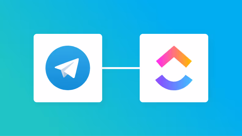 【ノーコードで実現】TelegramのデータをClickUpに自動的に連携する方法