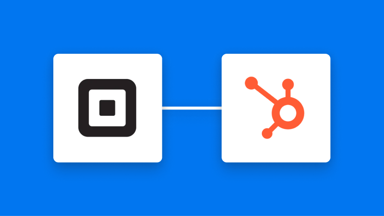 SquareとHubSpotの連携イメージ