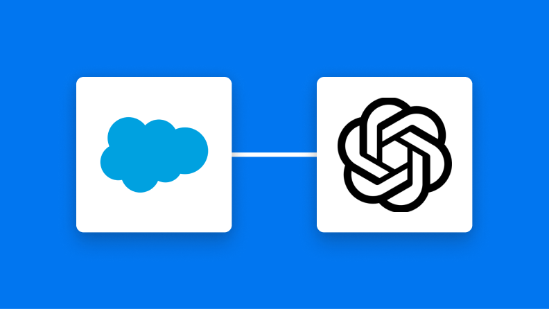 SalesforceとChatGPTの連携イメージ