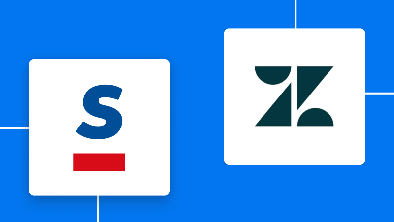 SansanとZendeskの連携イメージ