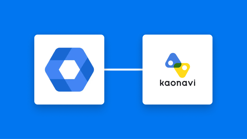 Google Workspaceとカオナビの連携イメージ