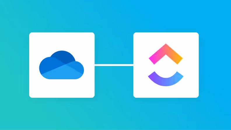 【簡単設定】OneDriveのデータをClickUpに自動的に連携する方法