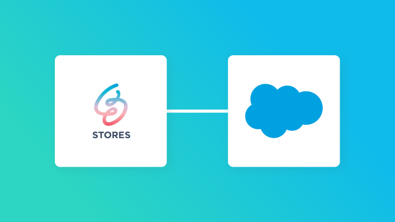 STORES予約とSalesforceの連携イメージ