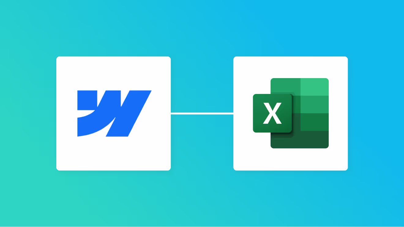 WebflowとMicrosoft Excelを連携して、コレクション情報をMicrosoft Excelに自動蓄積する方法