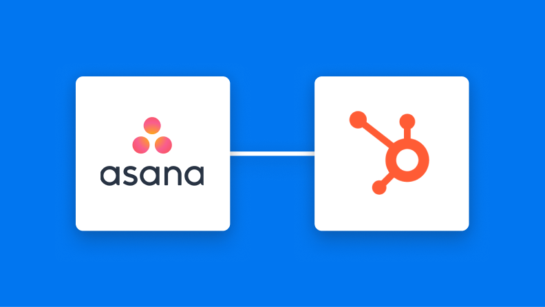 AsanaとHubSpotの連携イメージ