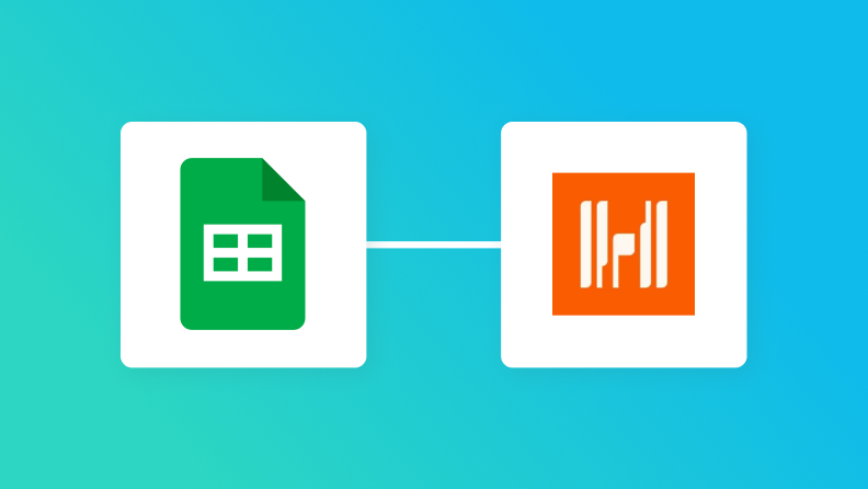 Google スプレッドシートとHarvestの連携イメージ