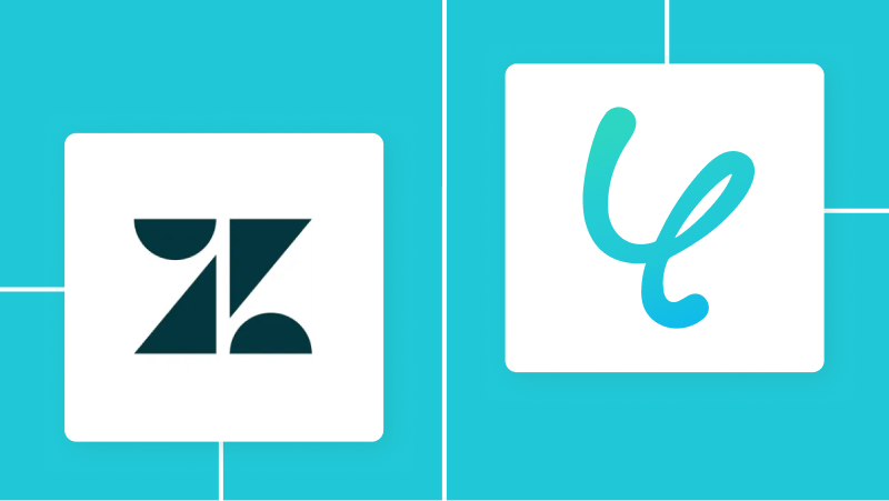 ZendeskとYoomの連携イメージ