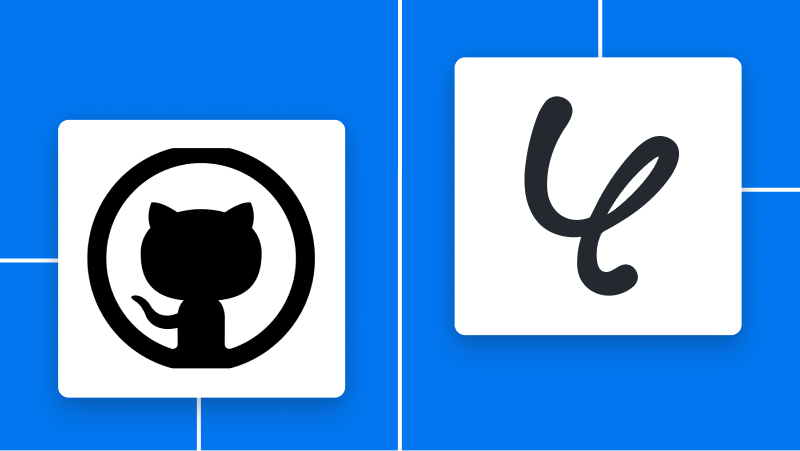 YoomでGitHubを自動化するイメージ