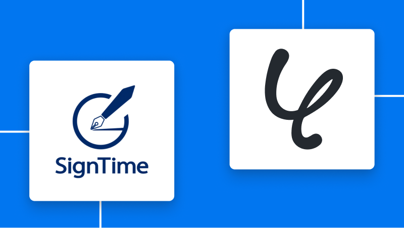 SignTimeとYoomの連携イメージ