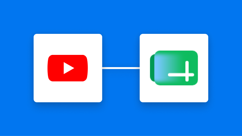 YouTubeとGoogle スプレッドシートの連携イメージ
