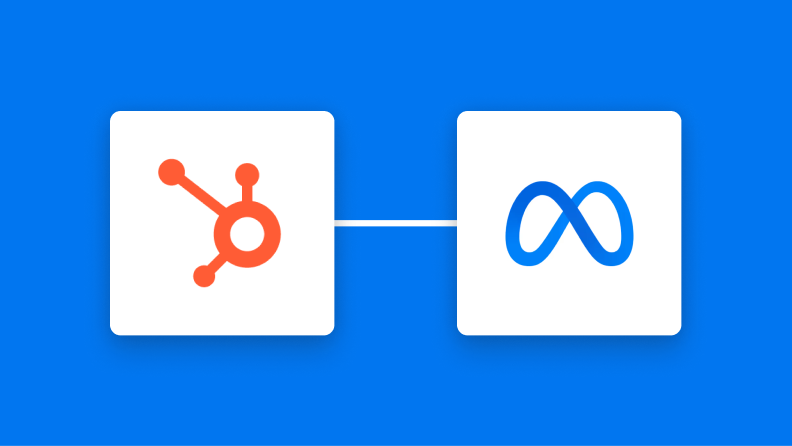 HubSpotとMetaコンバージョンAPIの連携イメージ
