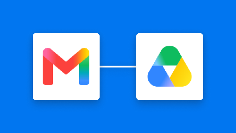 GmailとGoogle Driveの連携イメージ