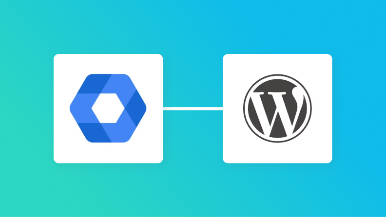 Google WorkspaceとWordPressの連携イメージ