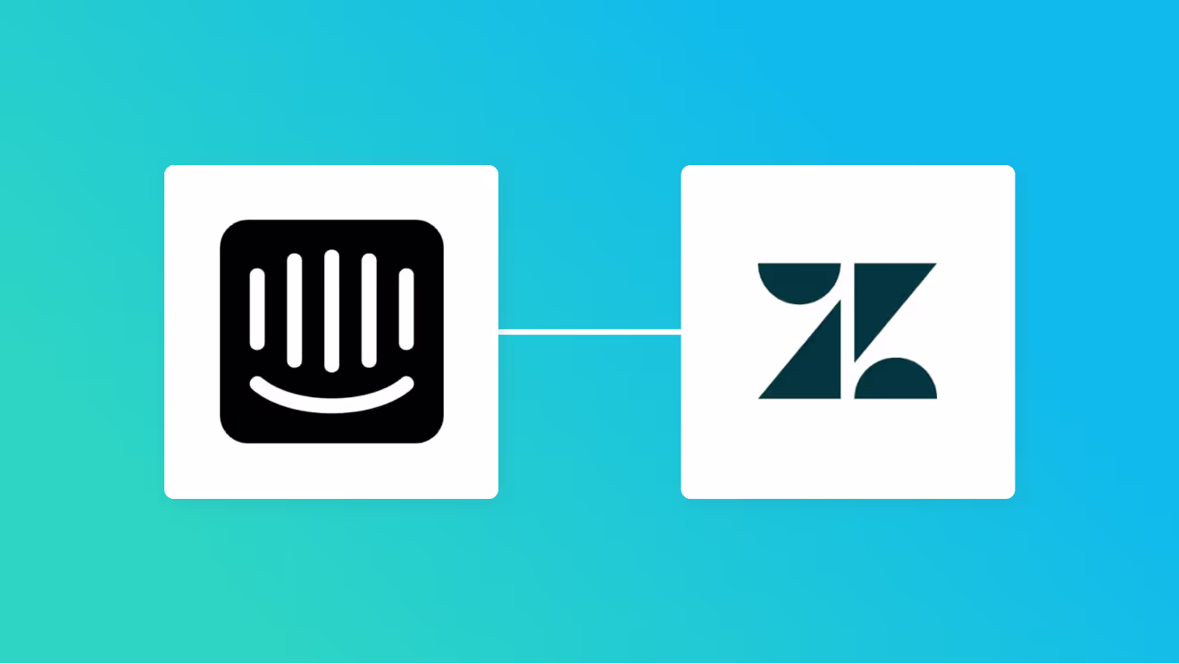 IntercomとZendeskの連携イメージ