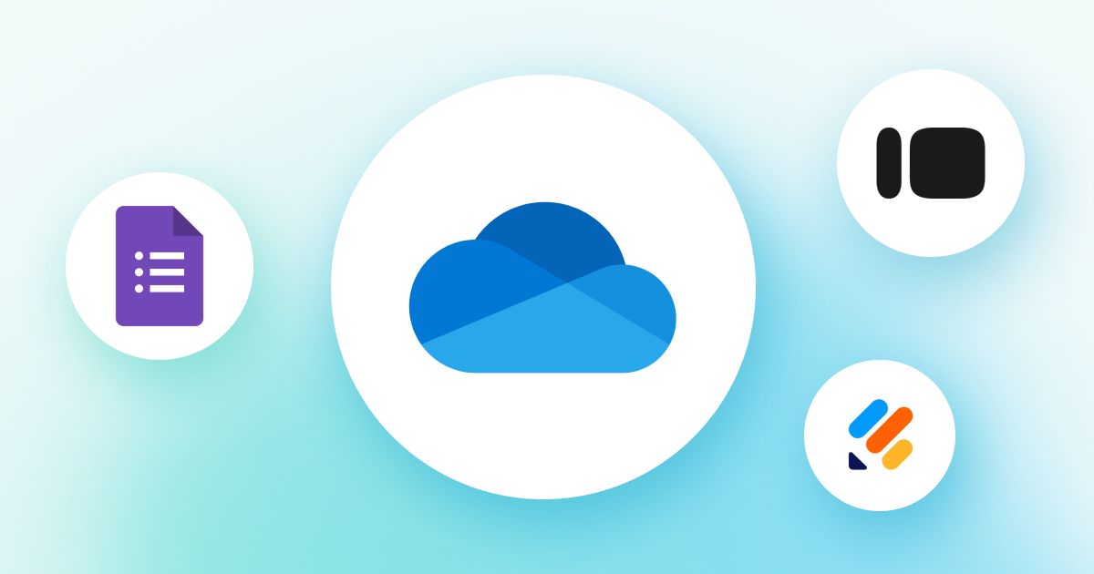 フォームとOneDriveの連携イメージ