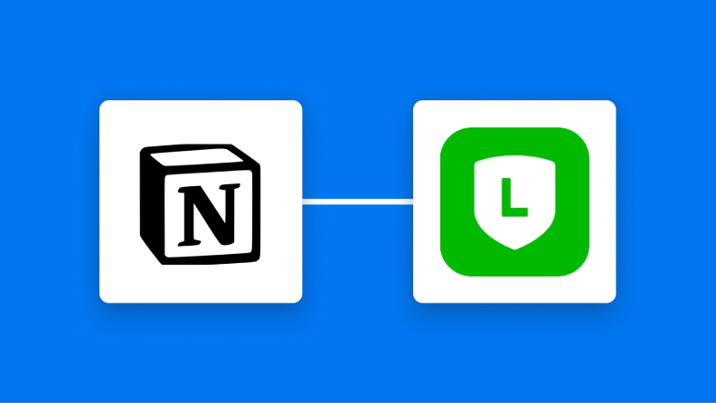NotionとLINEの連携イメージ
