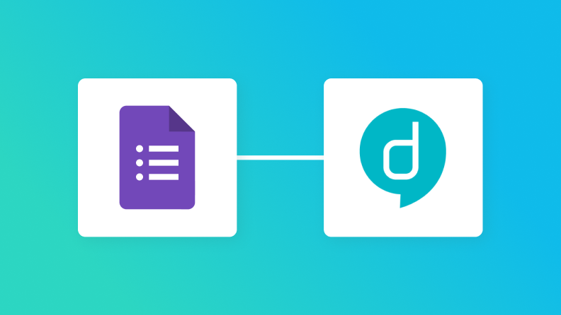 Googleフォームとdirectの連携イメージ