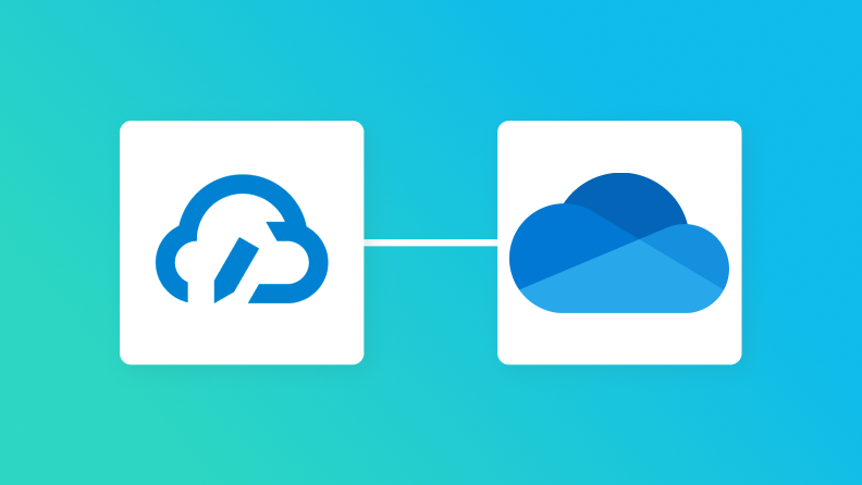 クラウドサインとOneDriveの連携イメージ