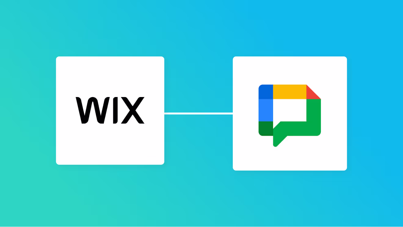 WixとGoogle Chatを連携してWixでフォームが送信されたらGoogle Chatに通知する方法