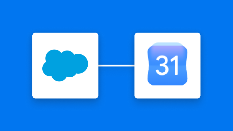 SalesforceとGoogleカレンダーの連携イメージ