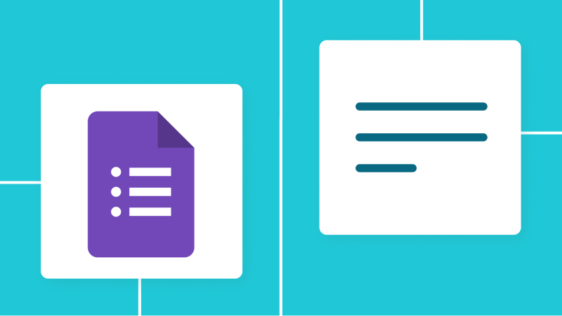 GoogleフォームとYoomの連携イメージ